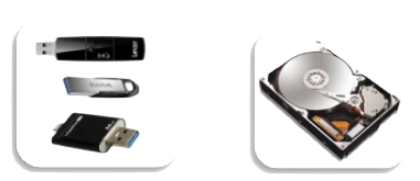 Clé USB et Disque Dur