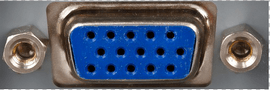 Port VGA Bleu