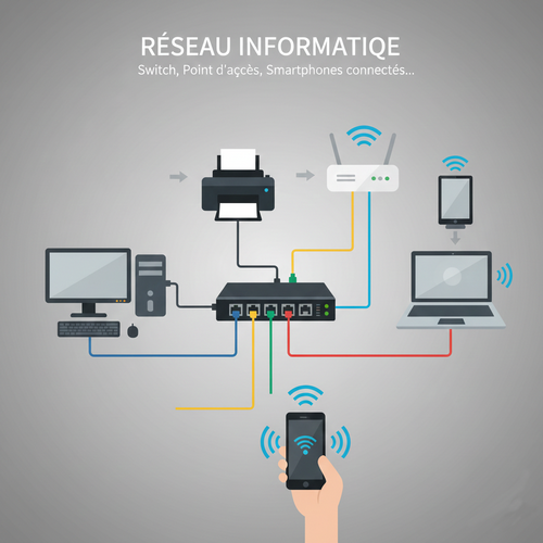 Les 6 types de réseaux