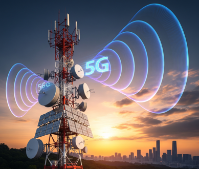 Image d'une antenne 5G