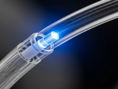 Image d'une fibre optique