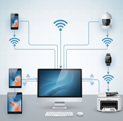 Schéma Réseau Informatique